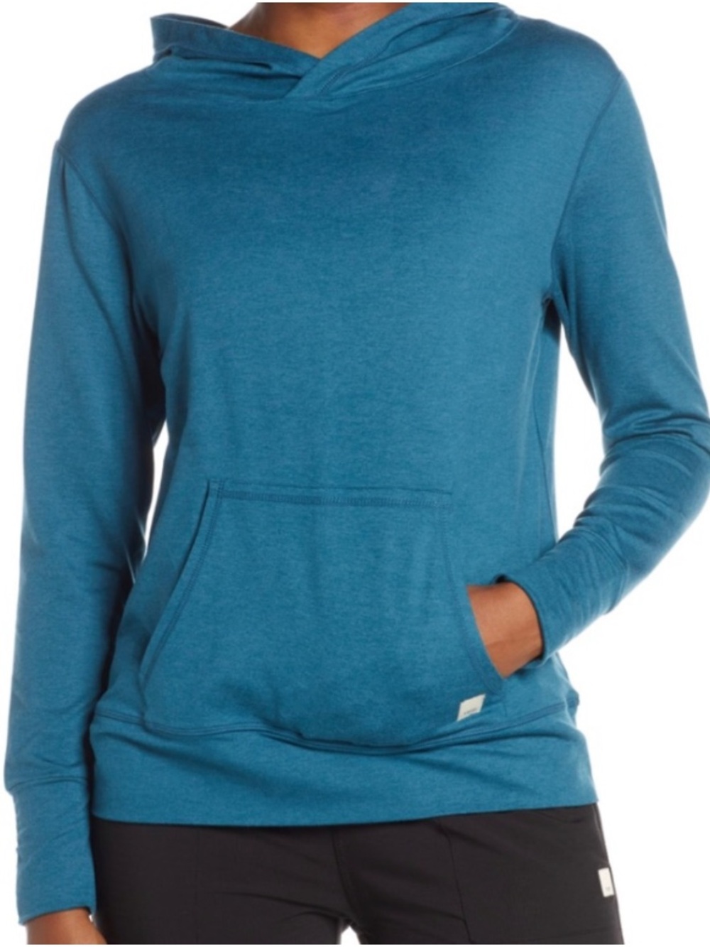 Vuori Halo Oversized Hoodie Ocean Teal Size Small